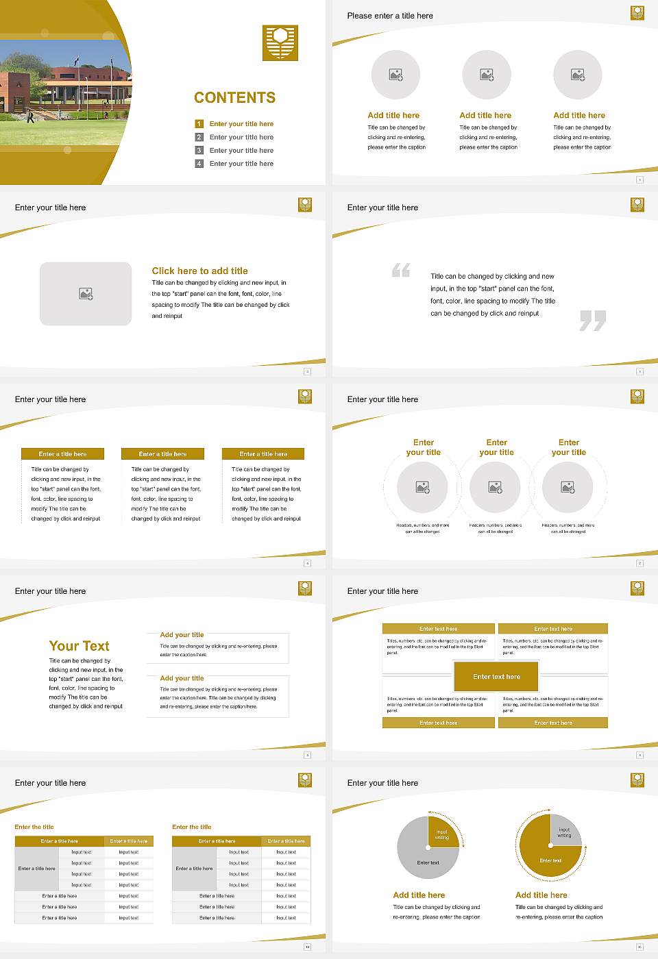 Curtin University Course/Courseware Creation PPT Template16:9 ratio PPT effect preview image2