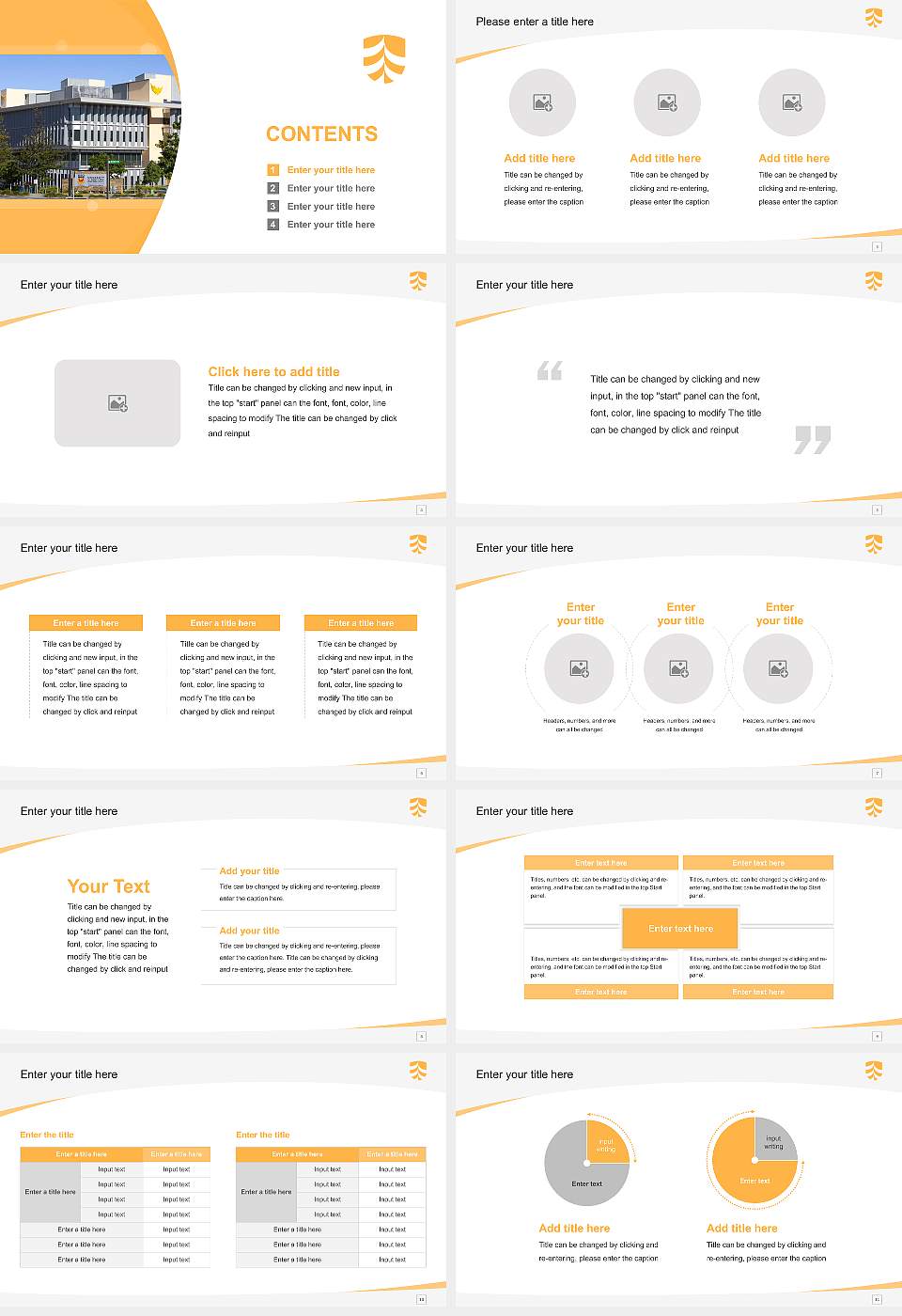 University of Southern Queensland Course/Courseware Creation PPT Template16:9 ratio PPT effect preview image2