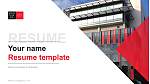 Swinburne University of Technology Resume Templat PPT