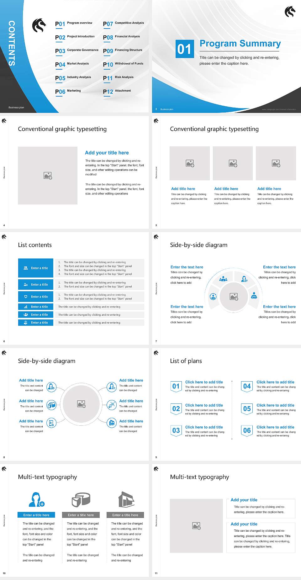 The University of Newcastle Competition/Entrepreneurship Contest PPT Template4:3 ratio PPT effect preview image2