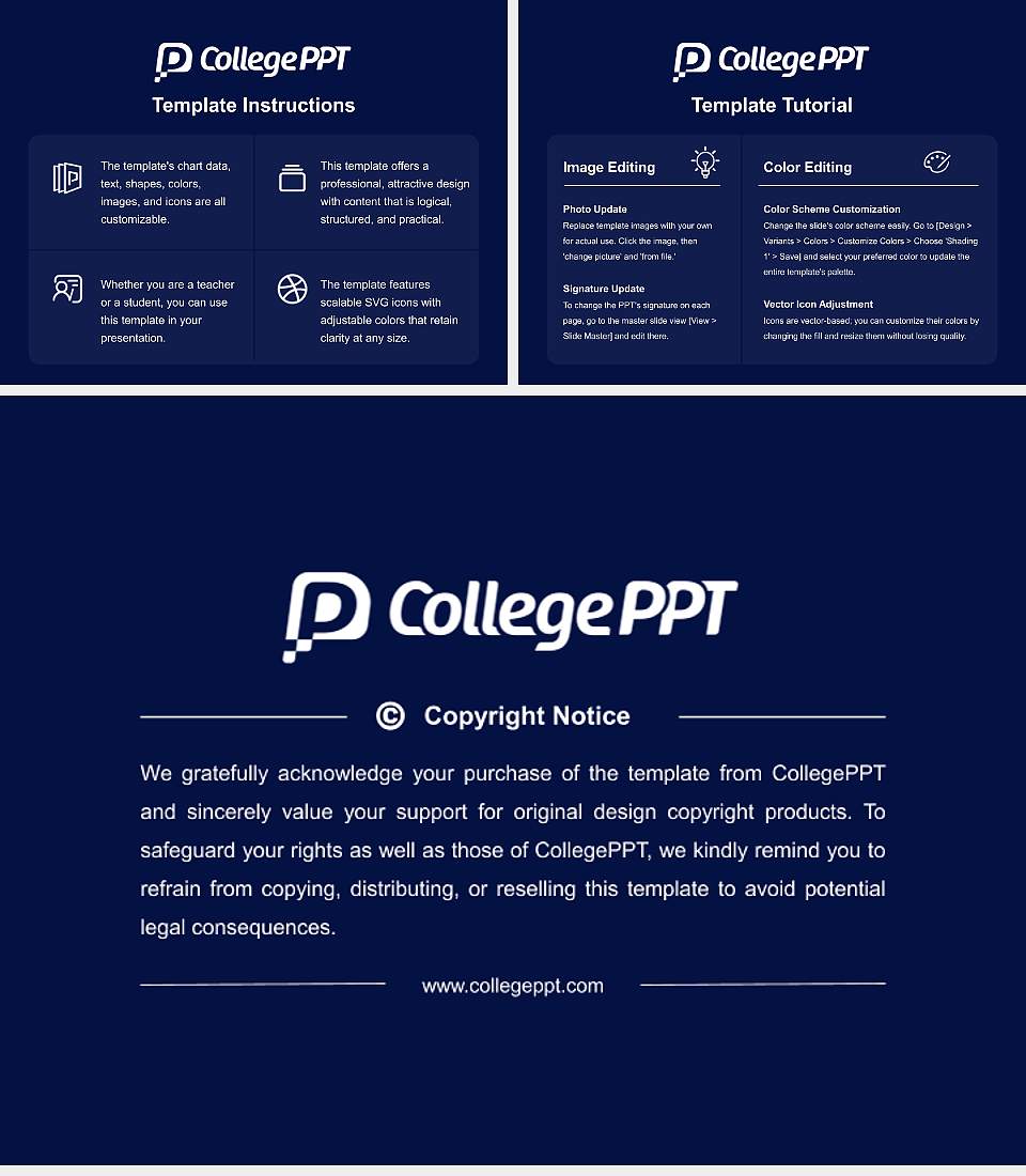 Federation University Australia Academic Presentation/Research Findings Report PPT Template4:3 ratio PPT effect preview image5