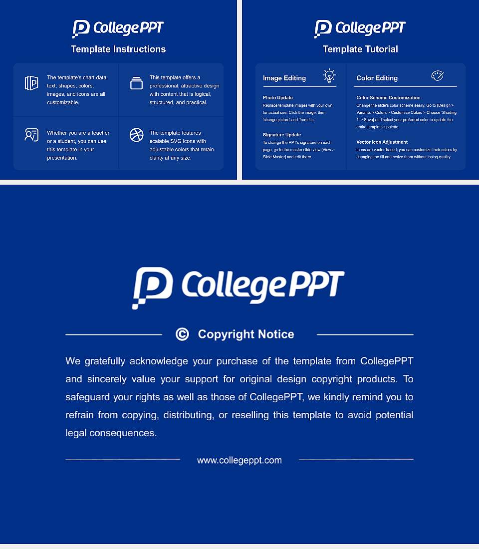 The University of Western Australia Academic Presentation/Research Findings Report PPT Template4:3 ratio PPT effect preview image5
