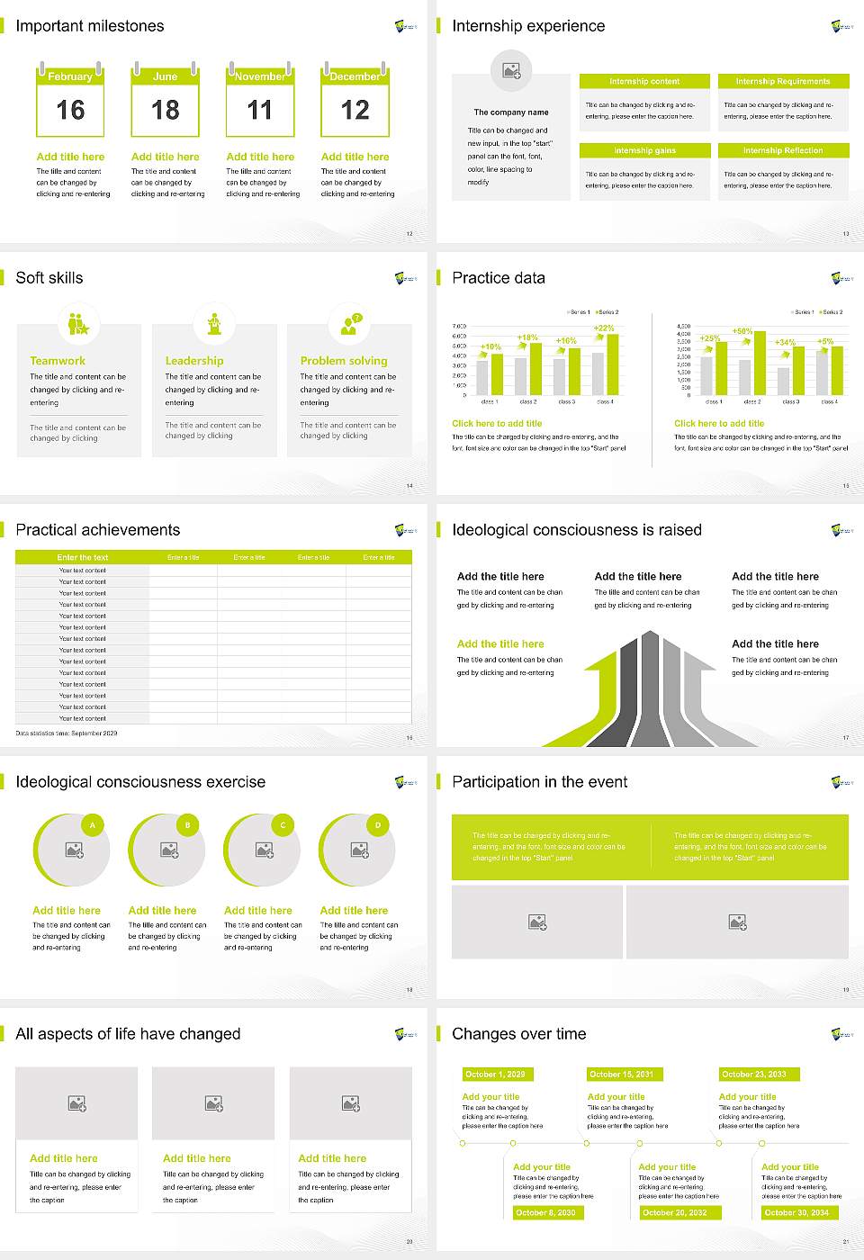 Central Queensland University National Scholarship Defense PPT Template16:9 ratio PPT effect preview image3