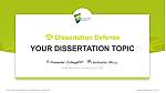 Central Queensland University Graduation Thesis Defense PPT Template