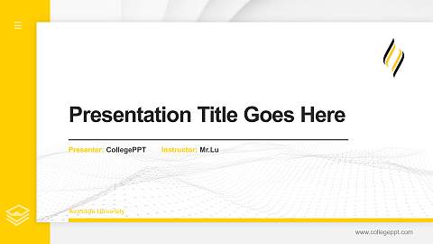 Avondale University Thesis Proposal/Graduation Defense PPT Template