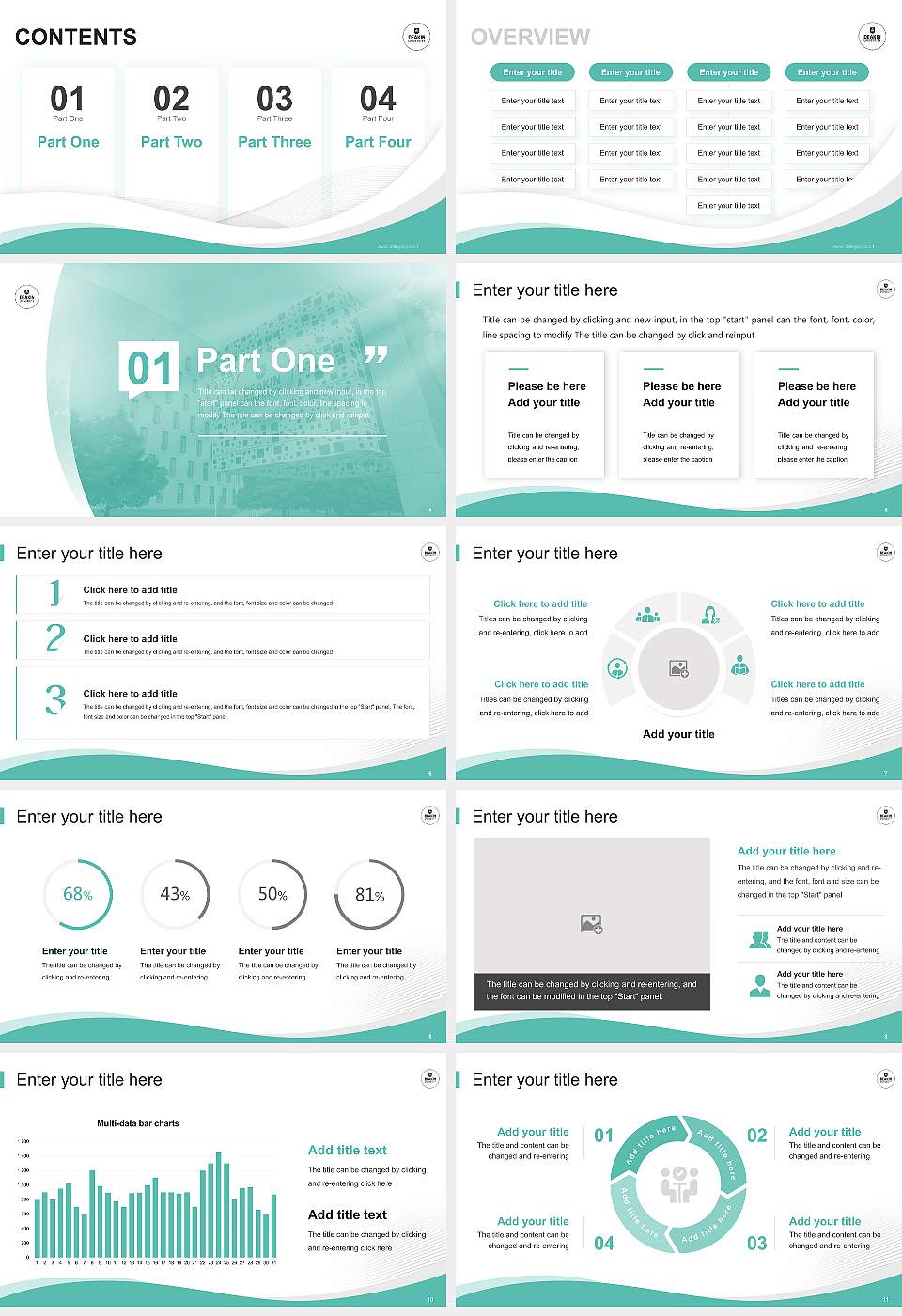Deakin University Lecture Sharing and Networking Event PPT Template16:9 ratio PPT effect preview image2