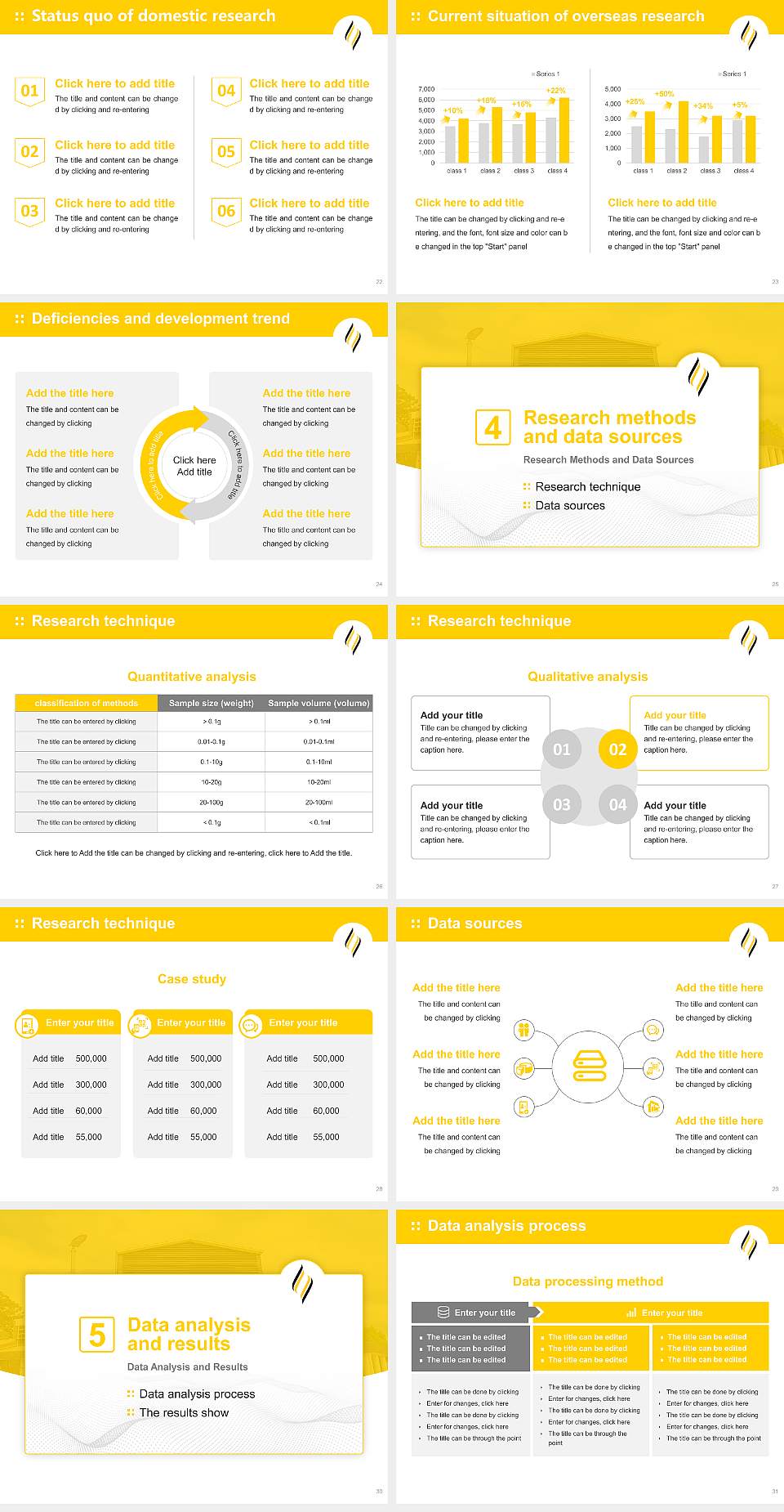 Avondale University Graduation Thesis Defense PPT Template4:3 ratio PPT effect preview image4