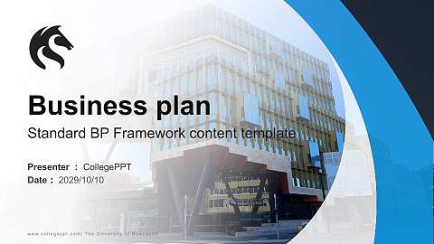 The University of Newcastle Competition/Entrepreneurship Contest PPT Template