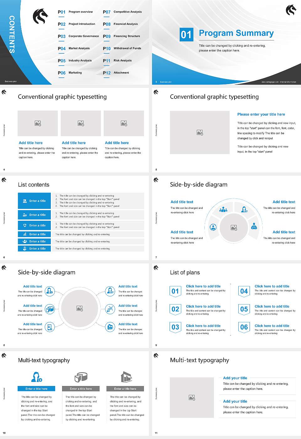 The University of Newcastle Competition/Entrepreneurship Contest PPT Template16:9 ratio PPT effect preview image2