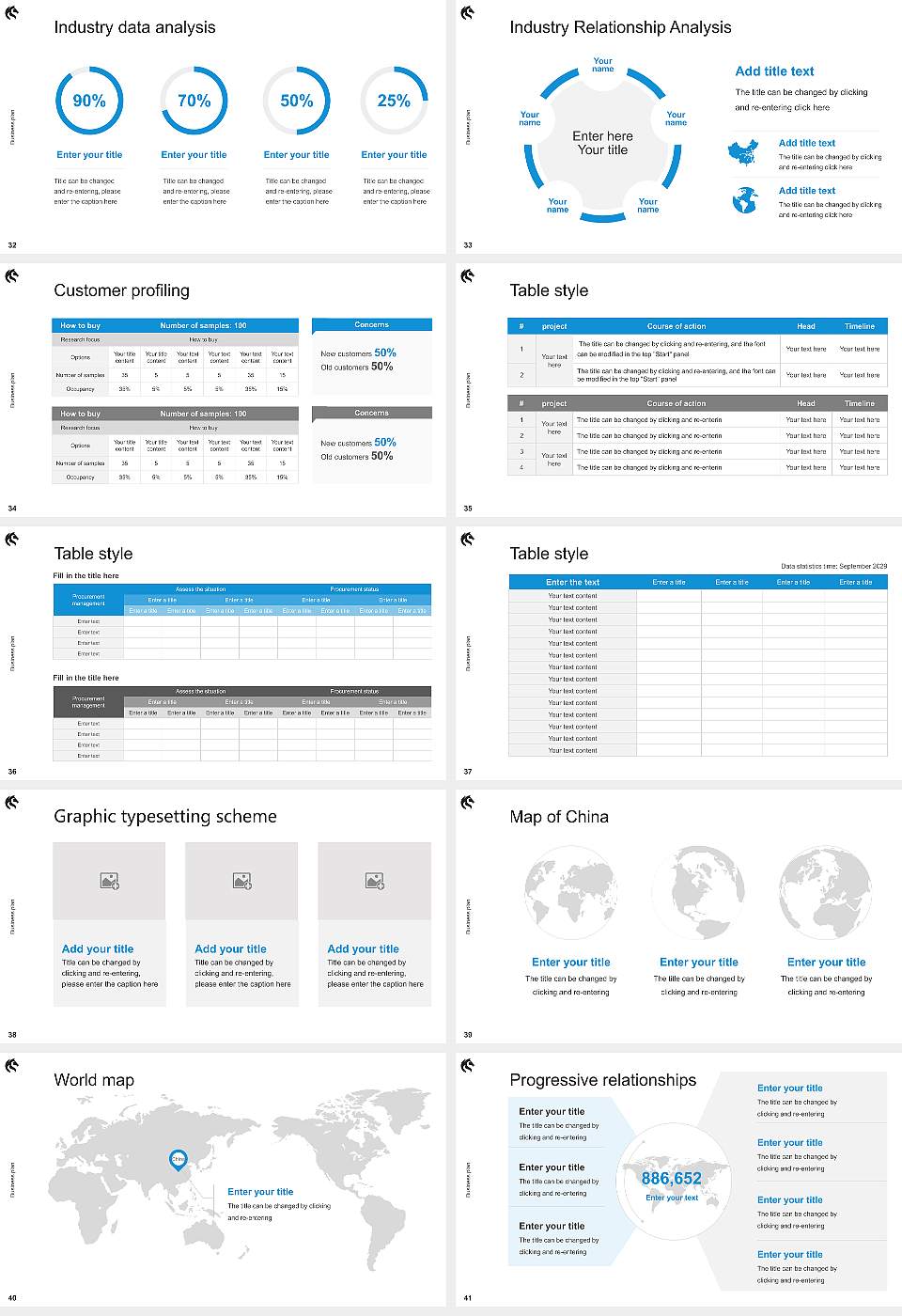 The University of Newcastle Competition/Entrepreneurship Contest PPT Template16:9 ratio PPT effect preview image5