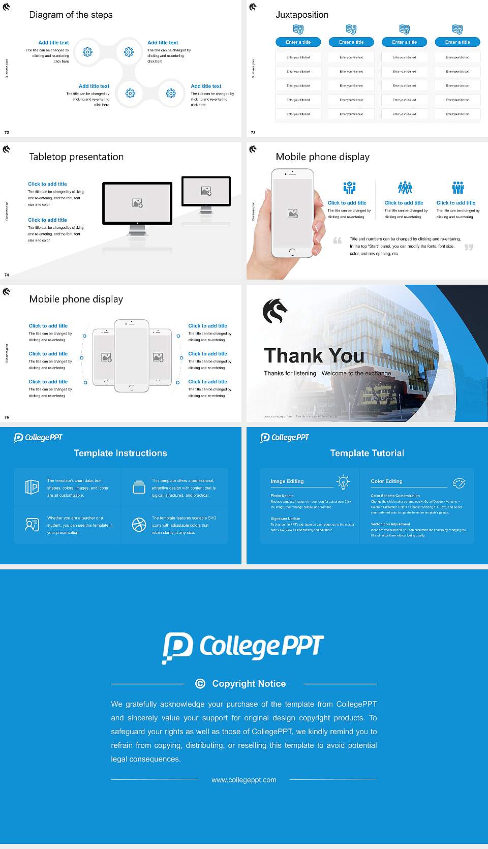The University of Newcastle Competition/Entrepreneurship Contest PPT Template16:9 ratio PPT effect preview image9