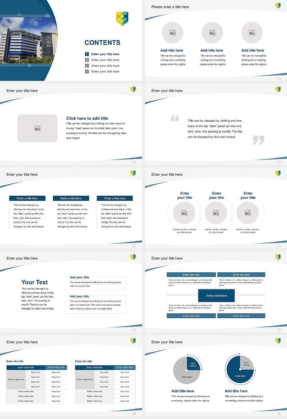 Southern Cross University Course/Courseware Creation PPT Template16:9 ratio PPT effect preview image2