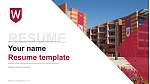 Western Sydney University CV Modèle PPT