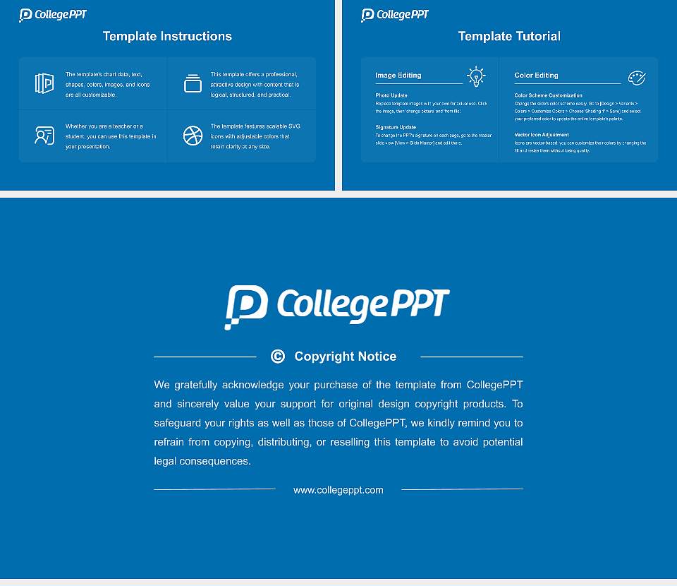 Monash University Course/Courseware Creation PPT Template16:9 ratio PPT effect preview image5