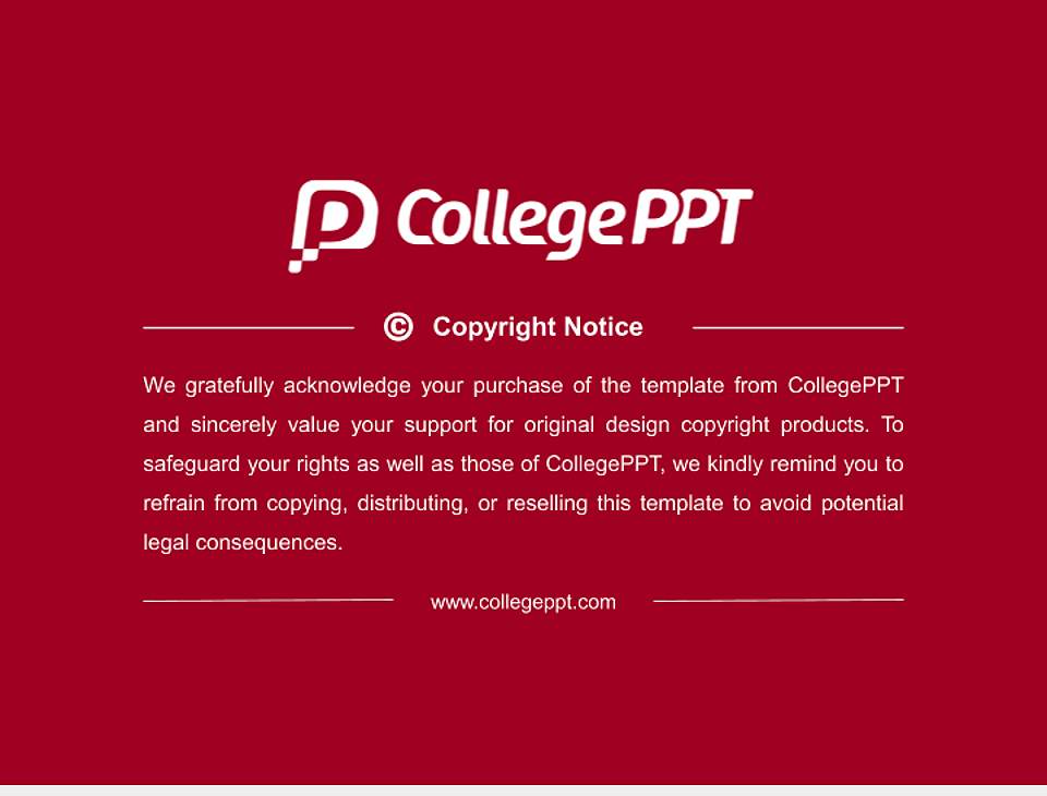 University of Divinity Resume PPT Template4:3 ratio PPT effect preview image5