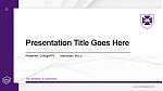 The University of Queensland Thesis Proposal/Graduation Defense PPT Template