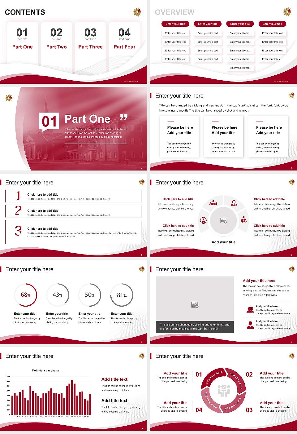 University of Divinity Lecture Sharing and Networking Event PPT Template16:9 ratio PPT effect preview image2