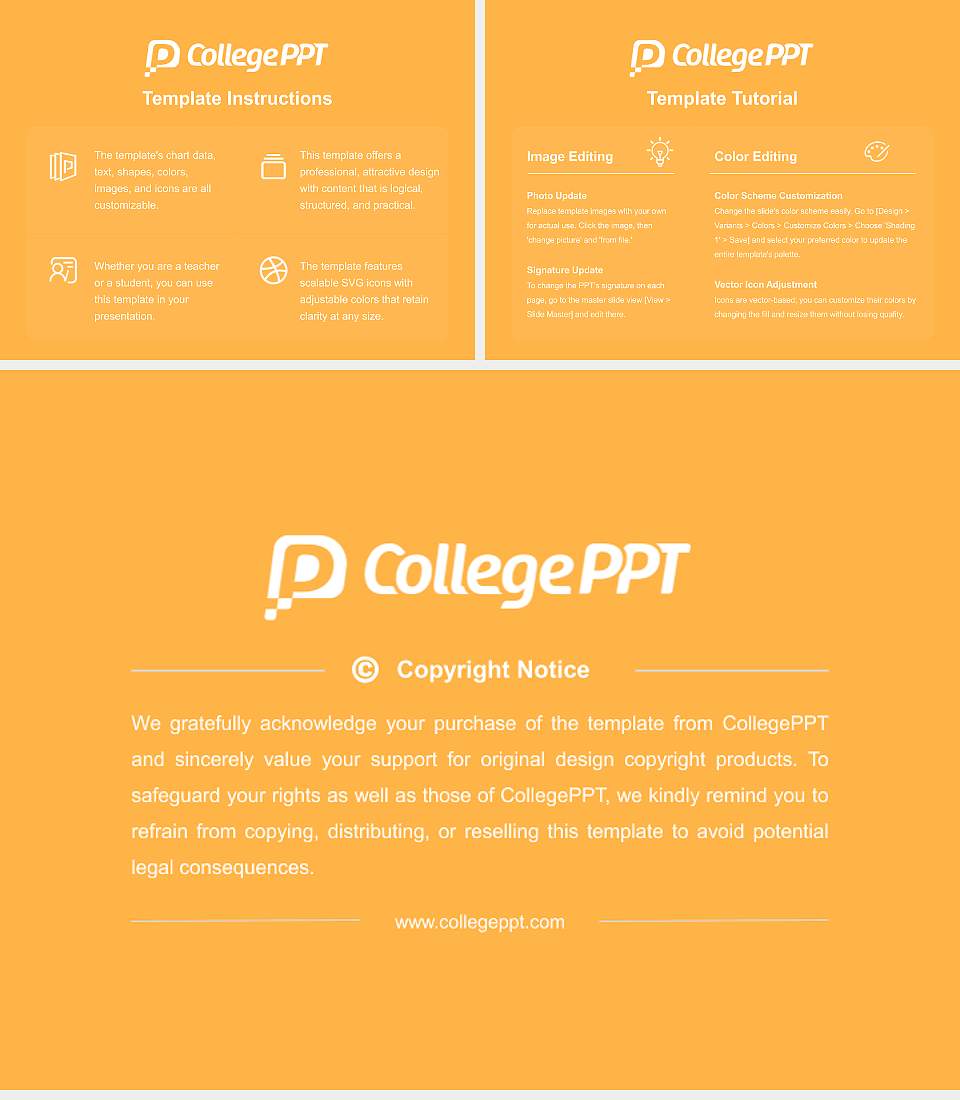 University of Southern Queensland Course/Courseware Creation PPT Template4:3 ratio PPT effect preview image5