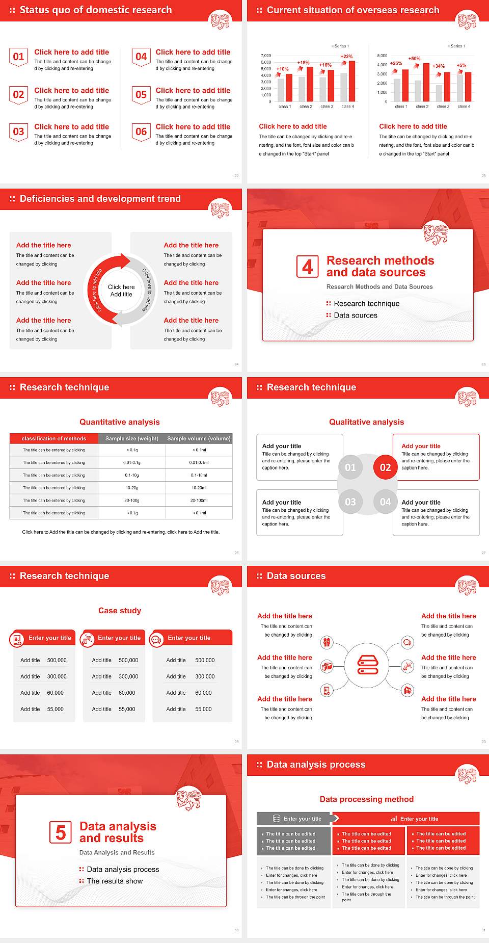 University of Tasmania Graduation Thesis Defense PPT Template4:3 ratio PPT effect preview image4