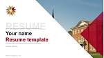 University of Divinity Resume Templat PPT