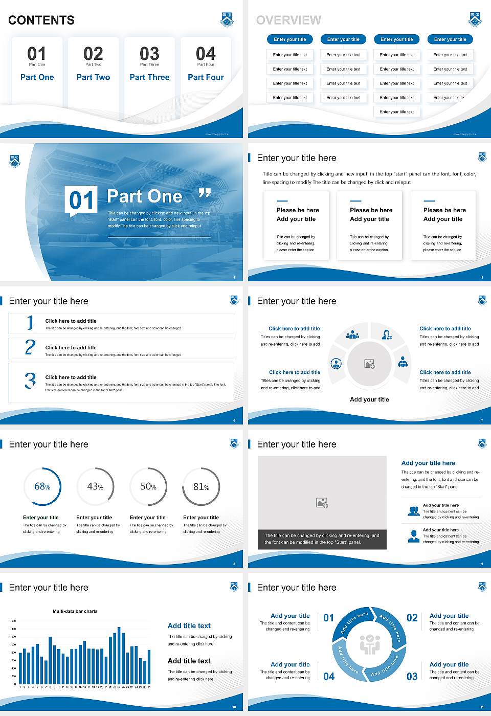 Monash University Lecture Sharing and Networking Event PPT Template16:9 ratio PPT effect preview image2