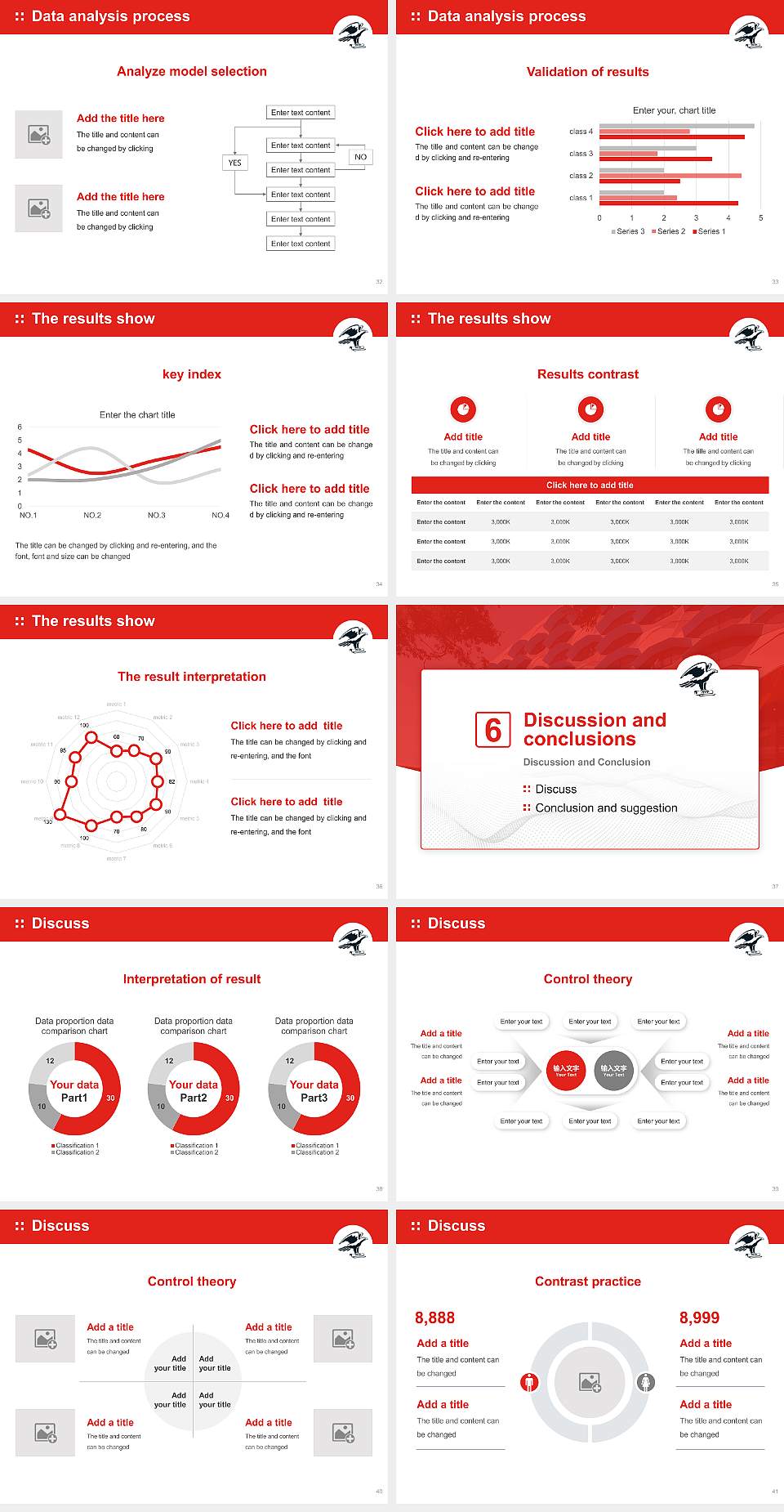 La Trobe University Graduation Thesis Defense PPT Template4:3 ratio PPT effect preview image5