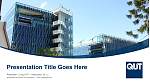 Queensland University of Technology Course/Courseware Creation PPT Template