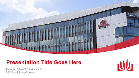 Griffith University Course/Courseware Creation PPT Template
