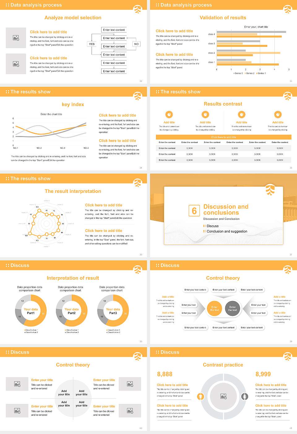 University of Southern Queensland Graduation Thesis Defense PPT Template16:9 ratio PPT effect preview image5