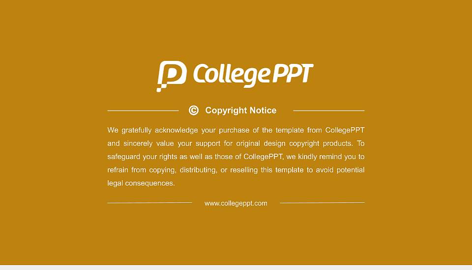 Australian National University Resume PPT Template16:9 ratio PPT effect preview image5