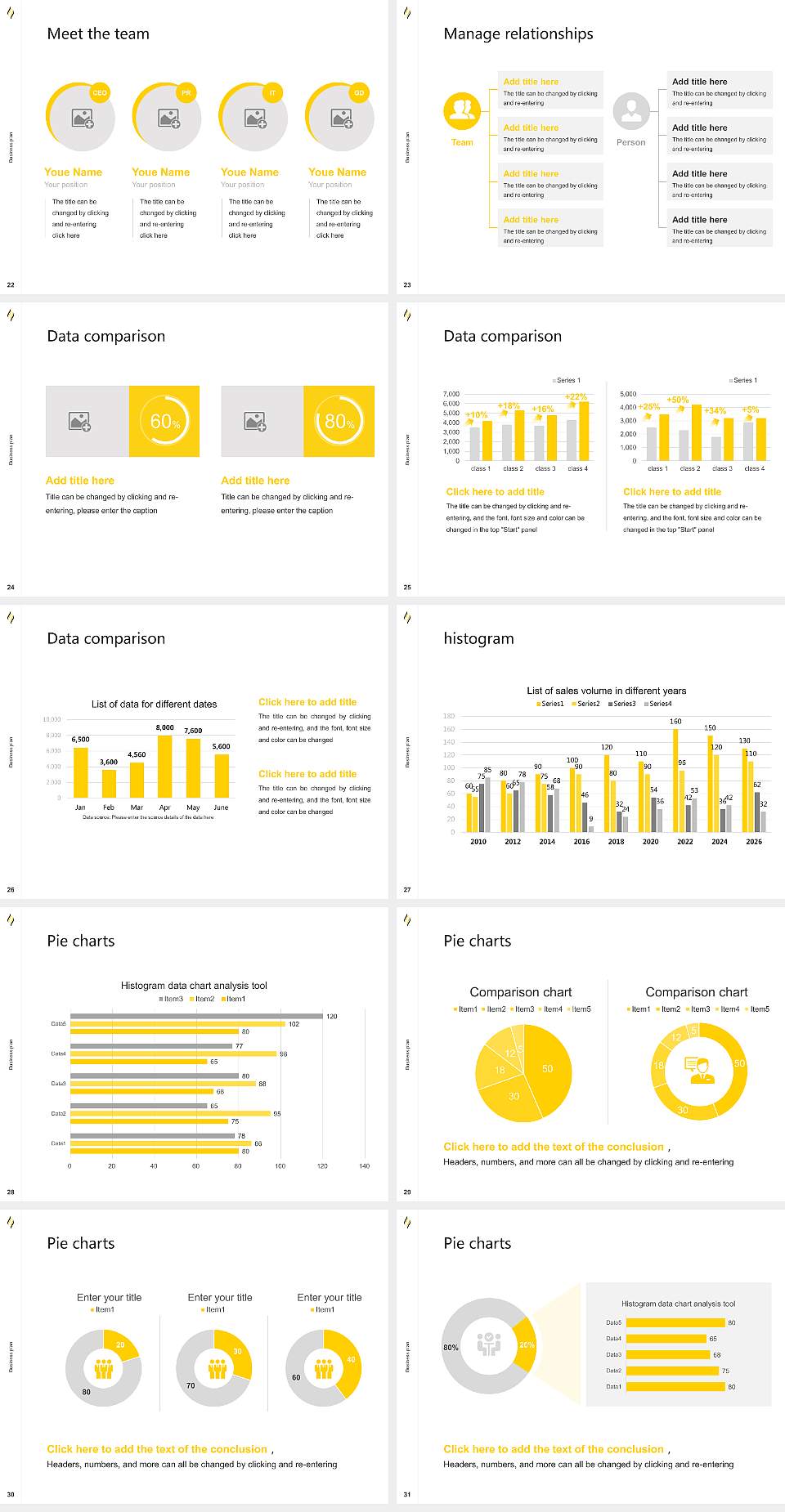 Avondale University Competition/Entrepreneurship Contest PPT Template4:3 ratio PPT effect preview image4