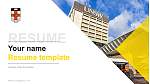 University of New South Wales Resume PPT Template