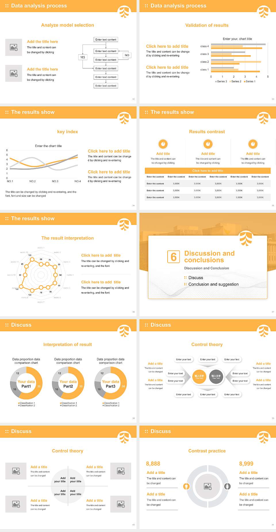 University of Southern Queensland Graduation Thesis Defense PPT Template4:3 ratio PPT effect preview image5