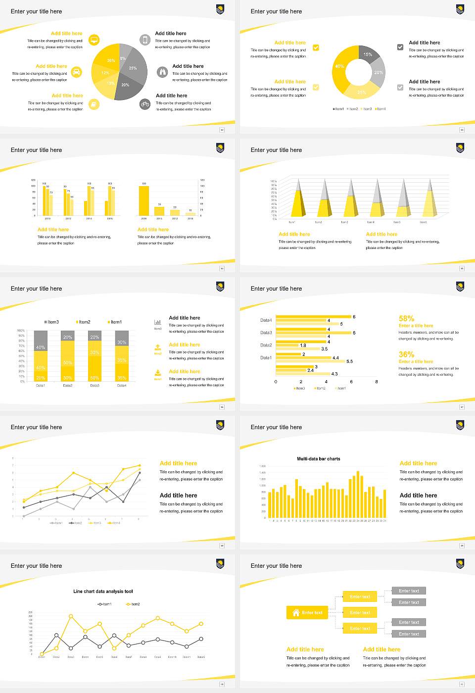 Flinders University Course/Courseware Creation PPT Template16:9 ratio PPT effect preview image3