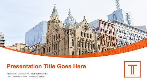 Torrens University Australia Course/Courseware Creation PPT Template