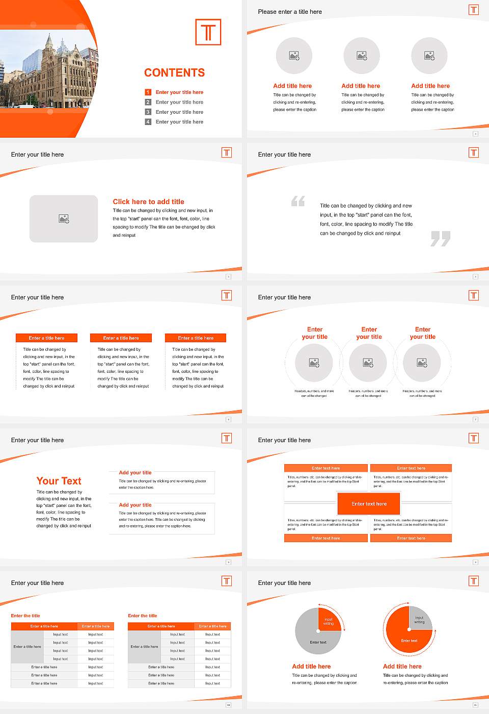 Torrens University Australia Course/Courseware Creation PPT Template16:9 ratio PPT effect preview image2