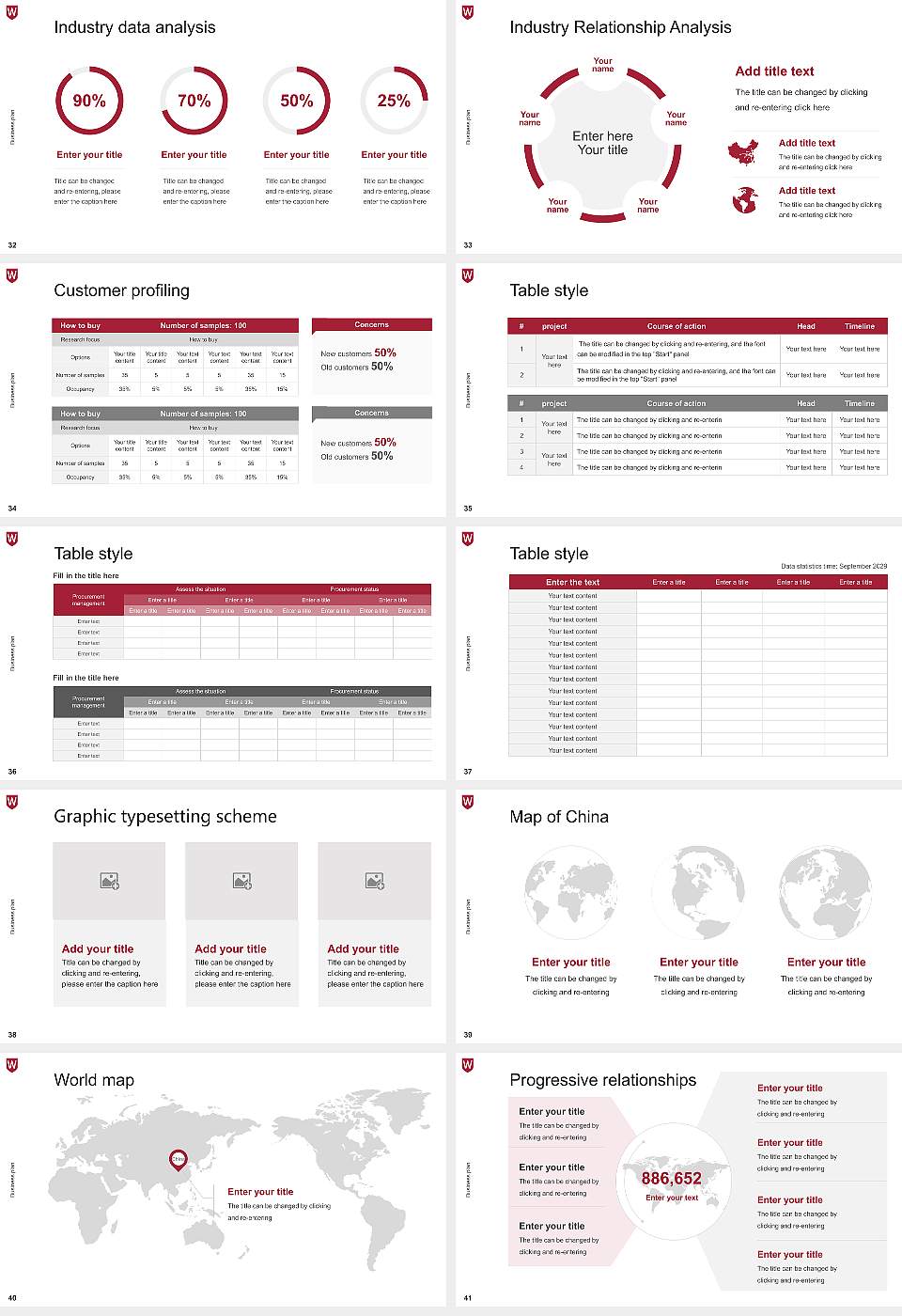 Western Sydney University Competition/Entrepreneurship Contest PPT Template16:9 ratio PPT effect preview image5