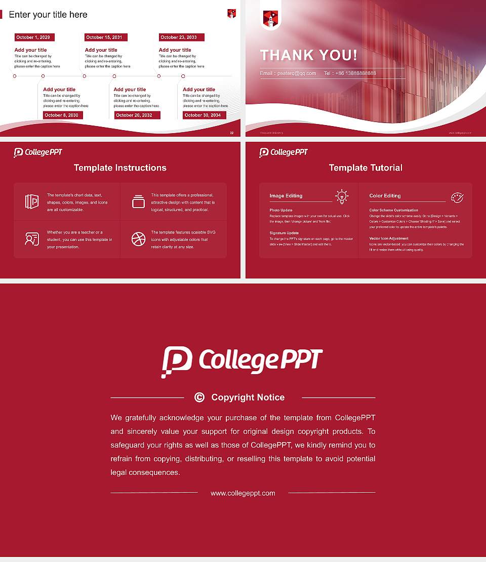 Macquarie University Lecture Sharing and Networking Event PPT Template16:9 ratio PPT effect preview image4