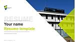 Central Queensland University Resume PPT Template