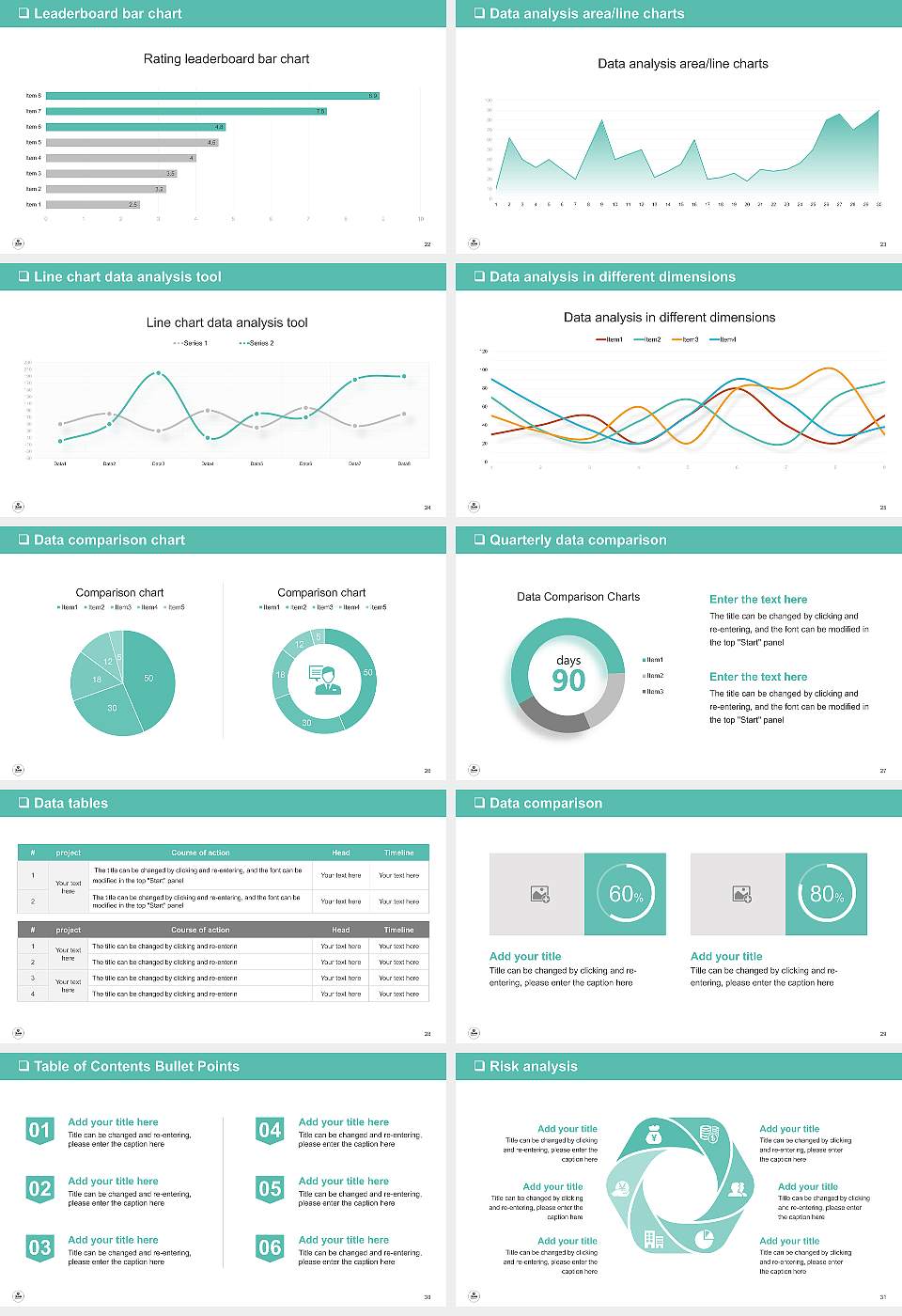 Deakin University General Purpose PPT Template16:9 ratio PPT effect preview image4
