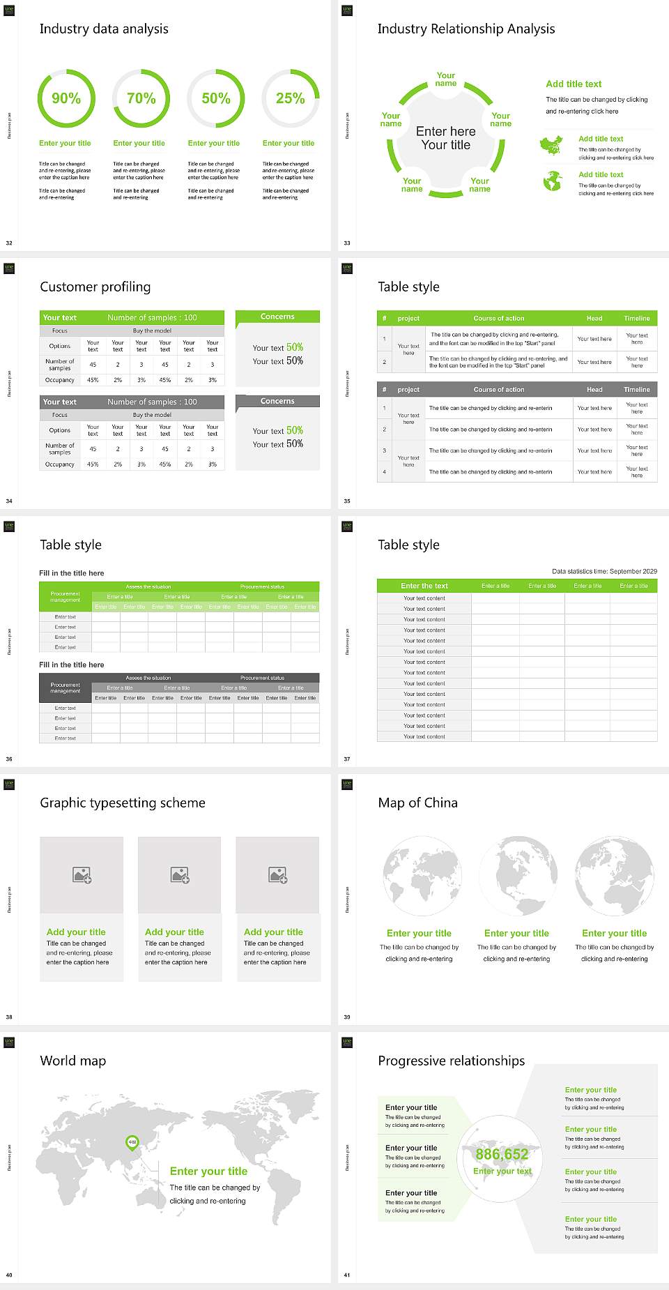 University of New England Competition/Entrepreneurship Contest PPT Template4:3 ratio PPT effect preview image5