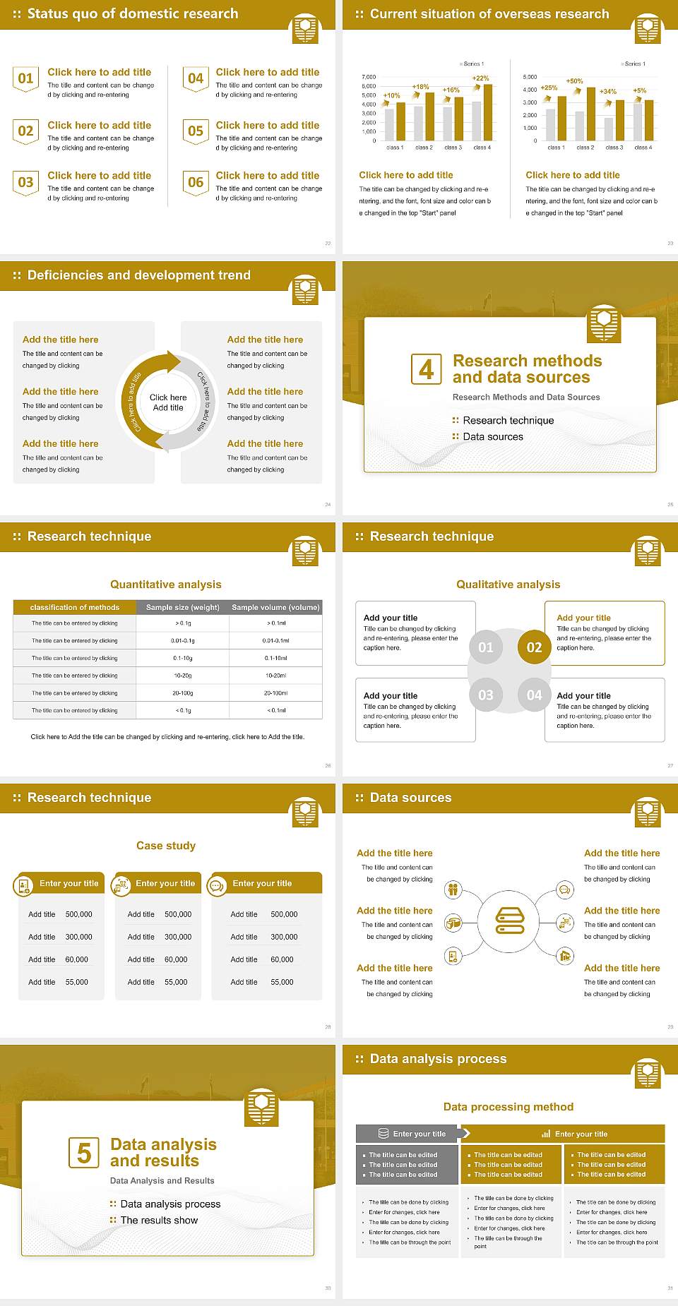 Curtin University Graduation Thesis Defense PPT Template4:3 ratio PPT effect preview image4