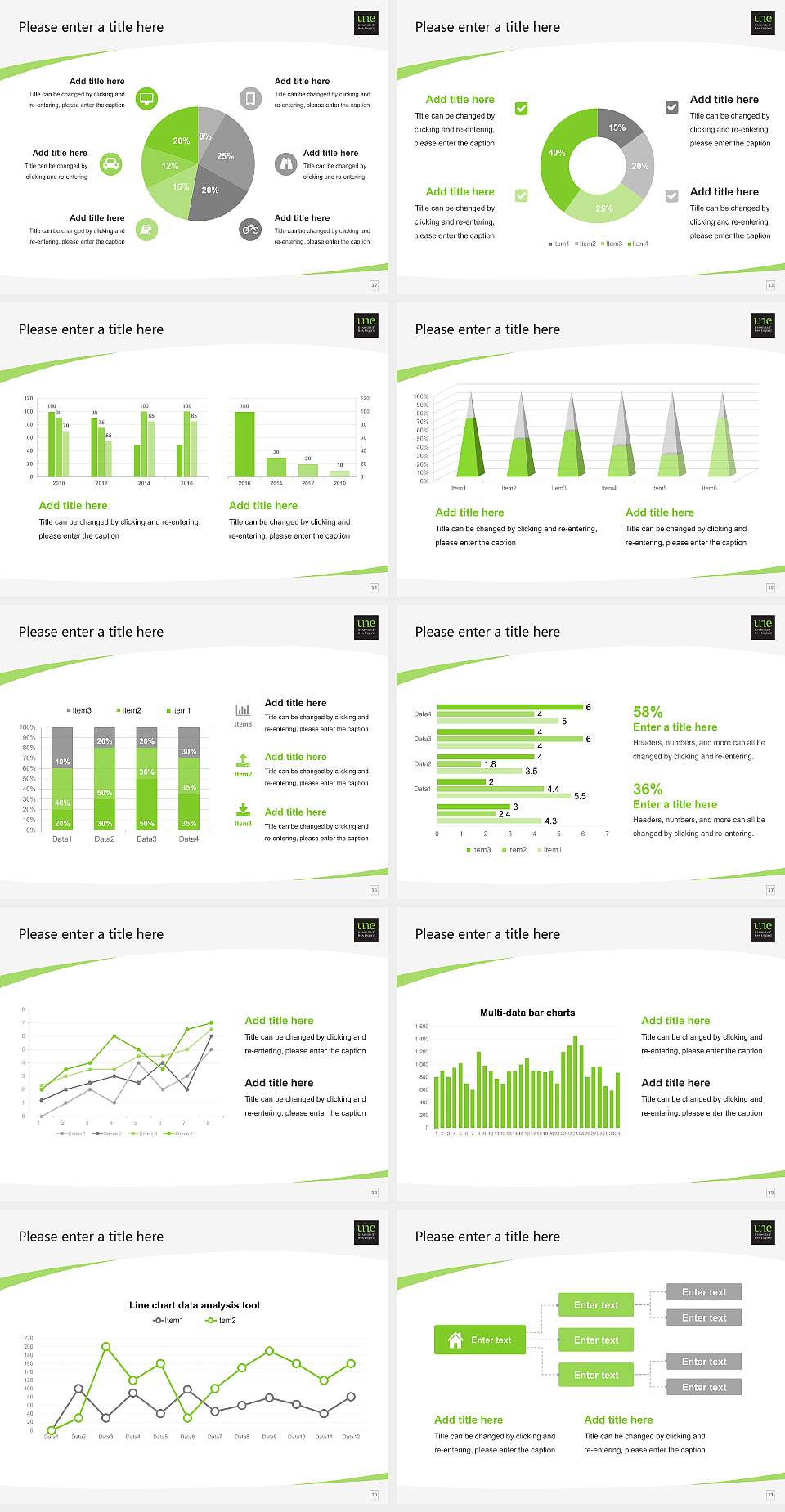 University of New England Course/Courseware Creation PPT Template4:3 ratio PPT effect preview image3