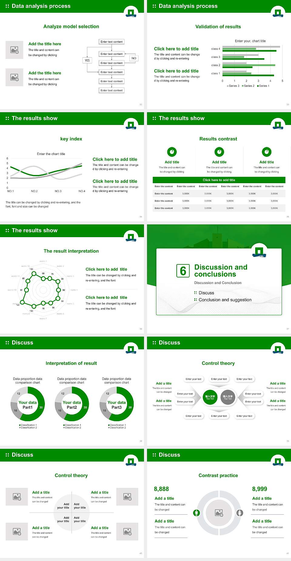 Wageningen University & Research Graduation Thesis Defense PPT Template4:3 ratio PPT effect preview image5