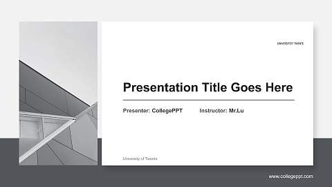 University of Twente General Purpose PPT Template