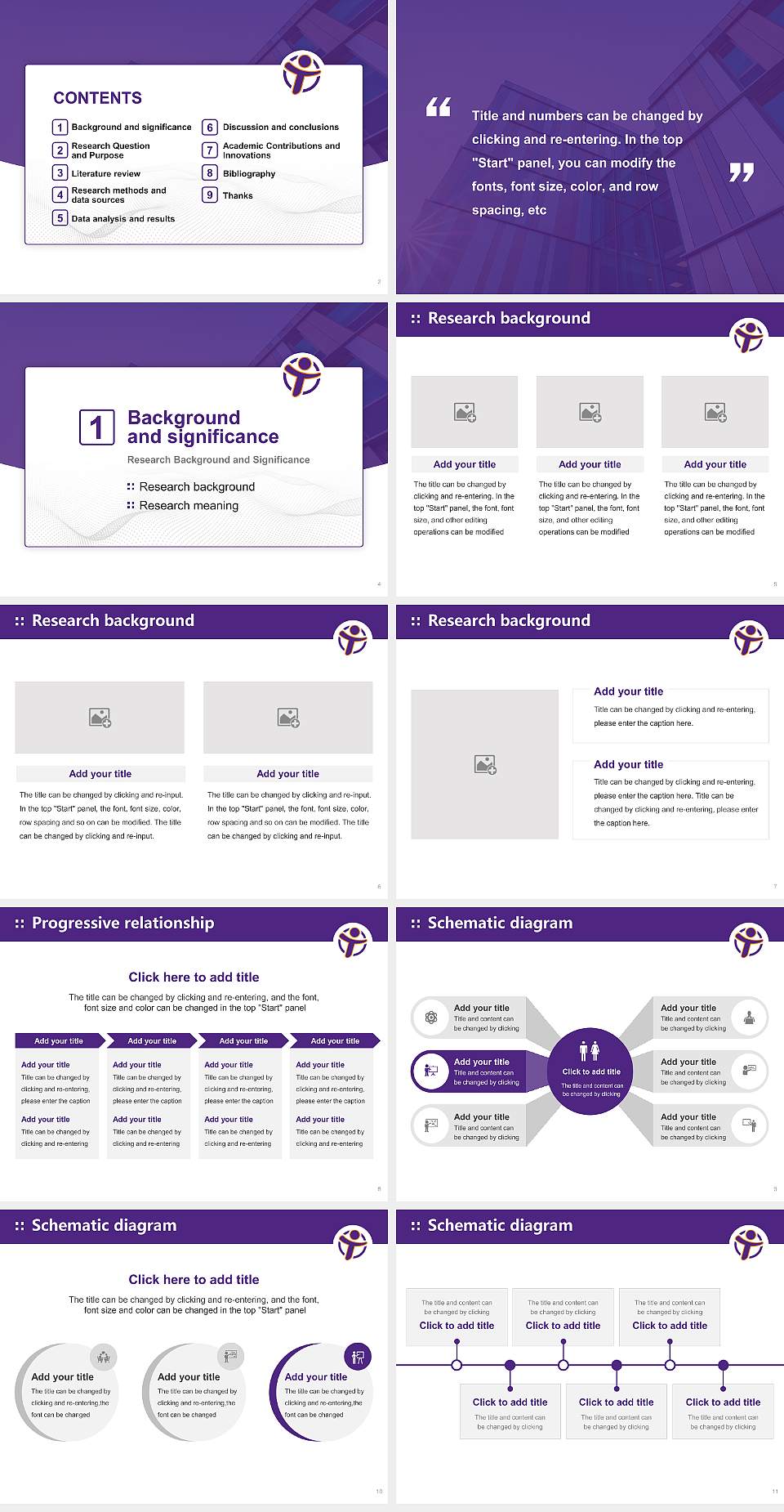 VIAA Christian University of Applied Sciences Graduation Thesis Defense PPT Template4:3 ratio PPT effect preview image2