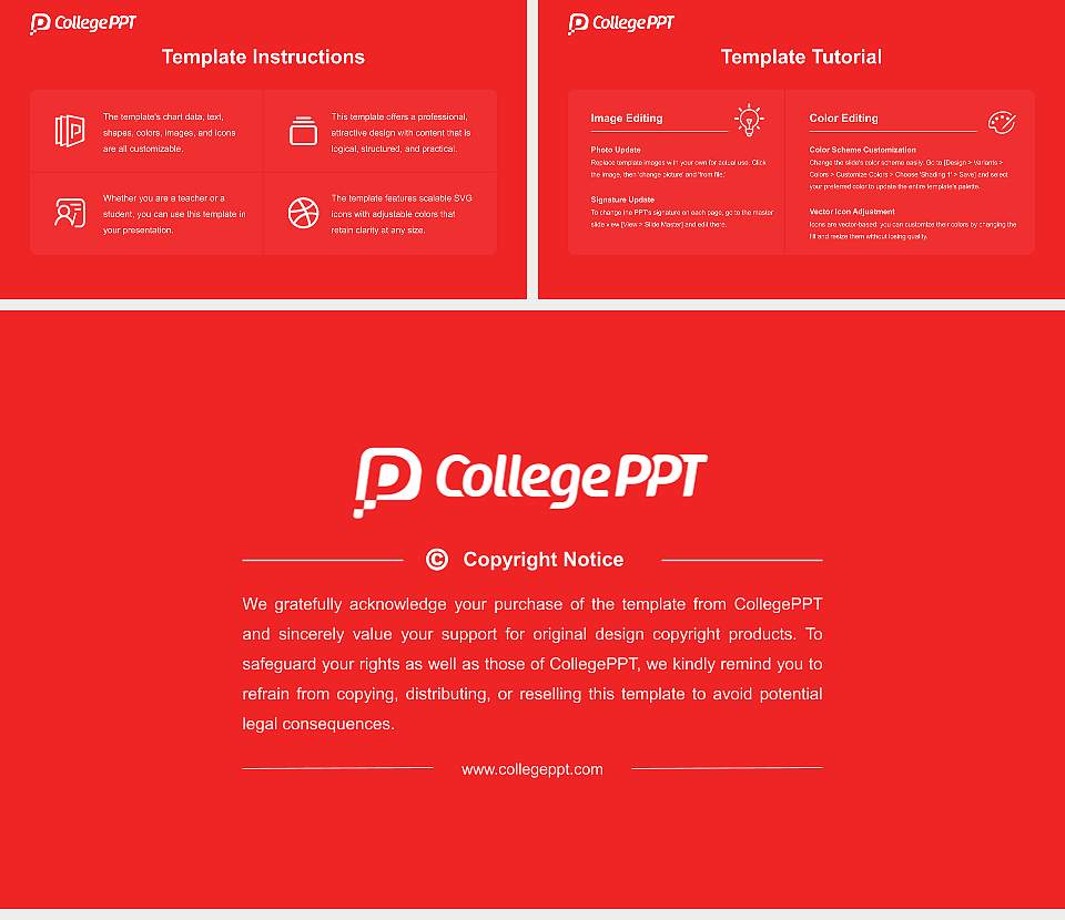 University of Groningen Course/Courseware Creation PPT Template16:9 ratio PPT effect preview image5