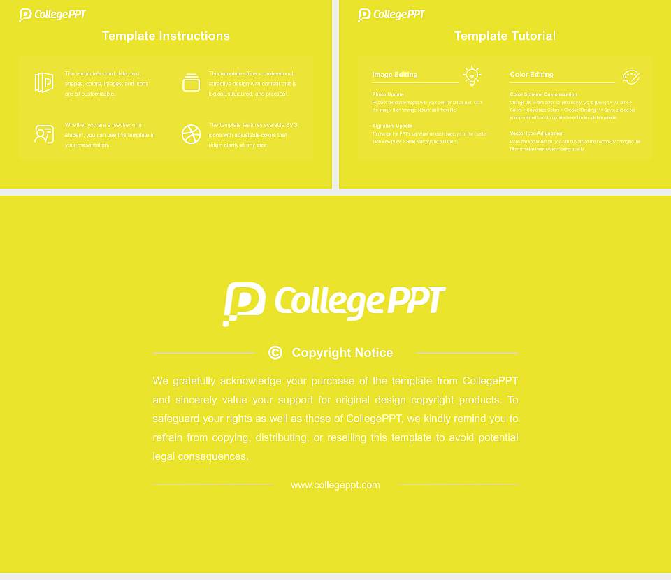 Nanyang Academy of Fine Arts Course/Courseware Creation PPT Template16:9 ratio PPT effect preview image5