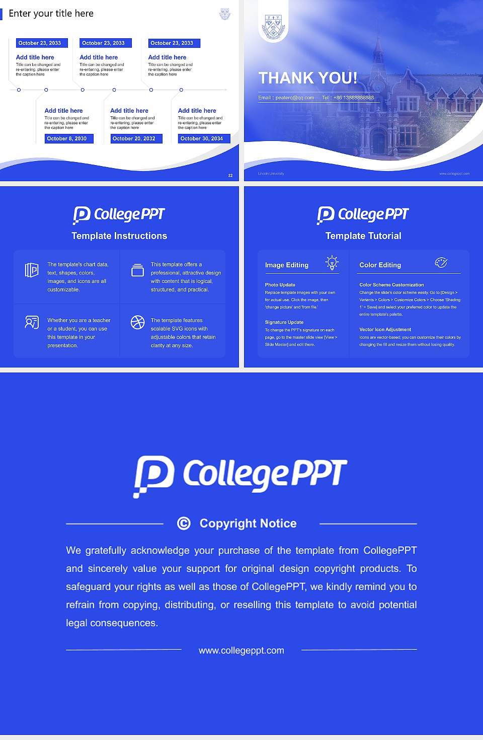 Lincoln University Lecture Sharing and Networking Event PPT Template4:3 ratio PPT effect preview image4