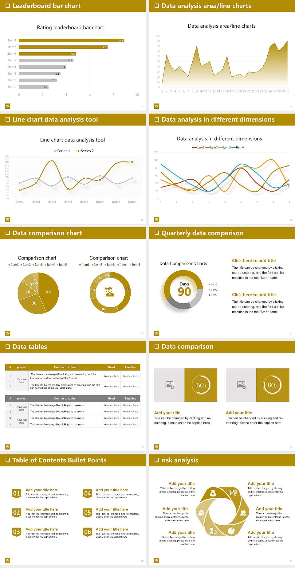 Curtin Singapore General Purpose PPT Template4:3 ratio PPT effect preview image4